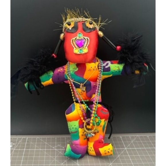 Cassandra Collectable Minikin New Orleans ExtraterrestrialHandmade Doll Figure